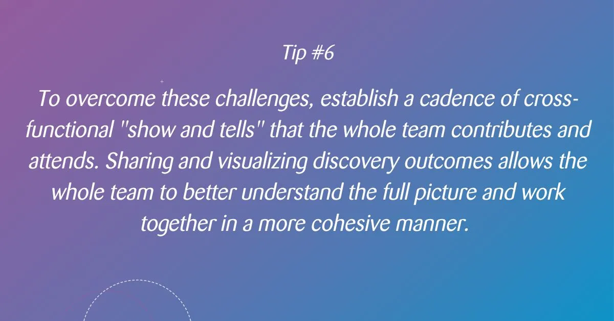 tip #6 discovery explanation