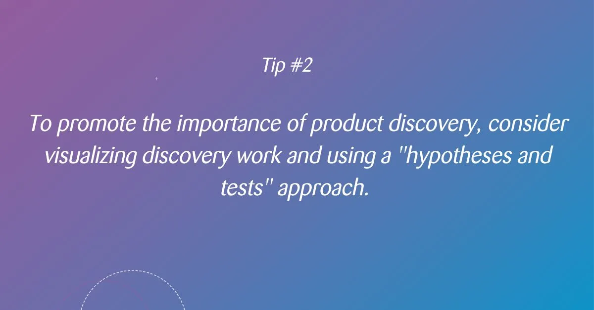 tip #3 hypothesis test approach