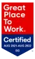 great place to work certification