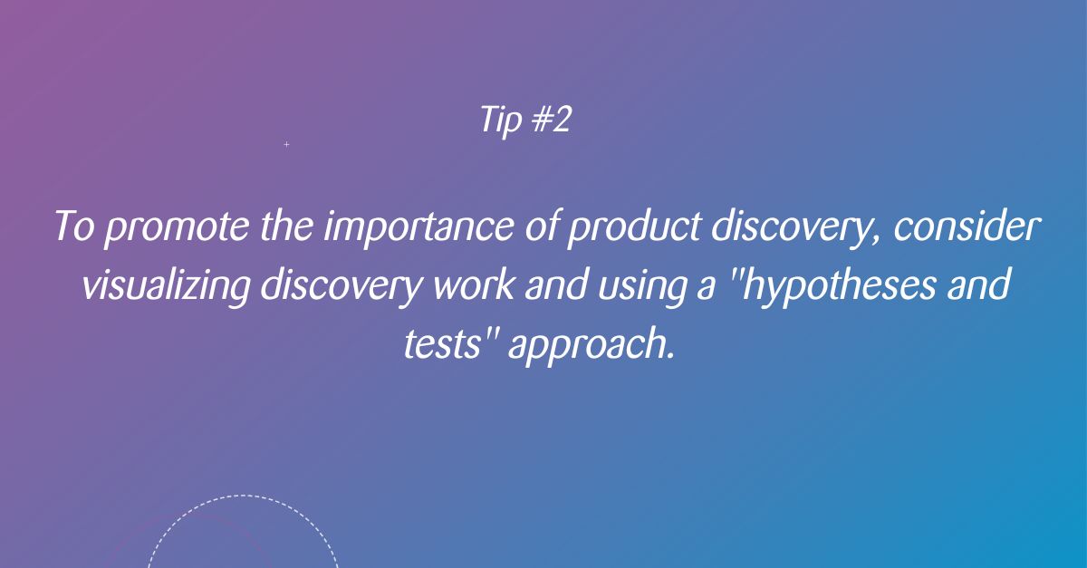 tip #3 hypothesis test approach