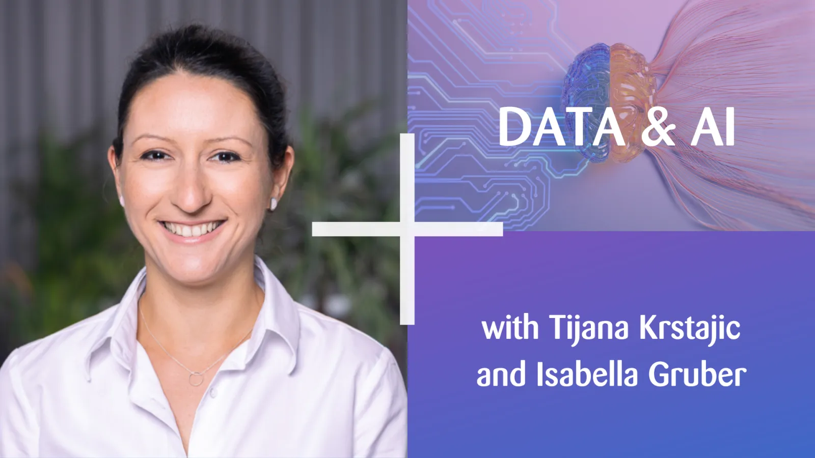 Picture of Tijana Krstajic for podcast episode "Data & AI"