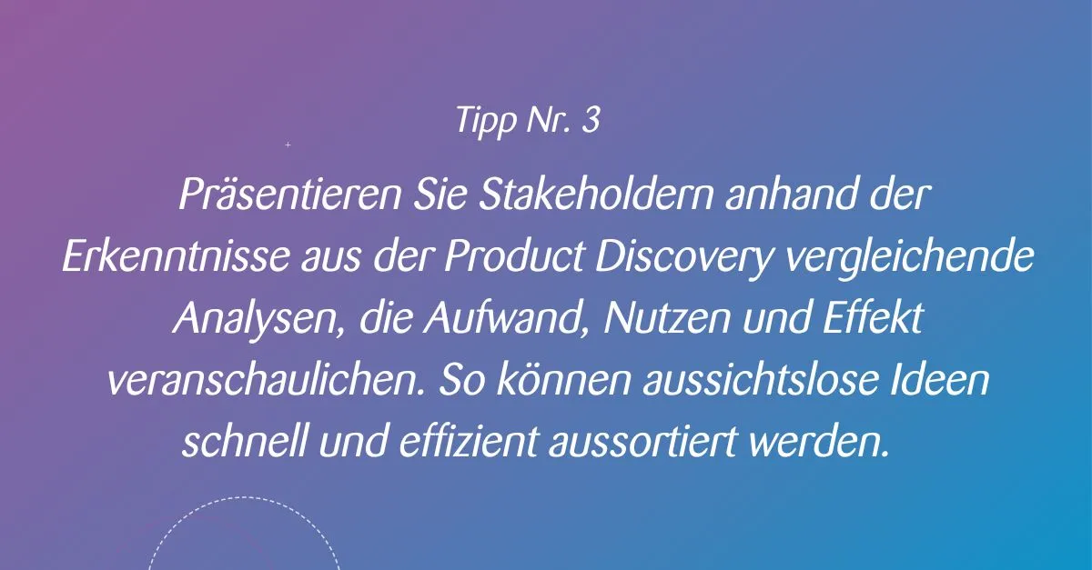 product discovery-stakeholder